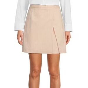 Alex Marie Dionne Gingham Print Stretch Twill Skirt - size 6